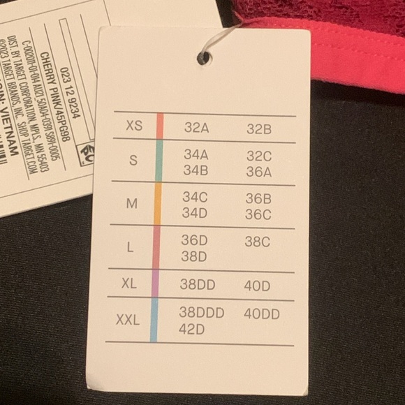 NWT Auden Lace Bralette XL (38DD, 40D) - Picture 4 of 4